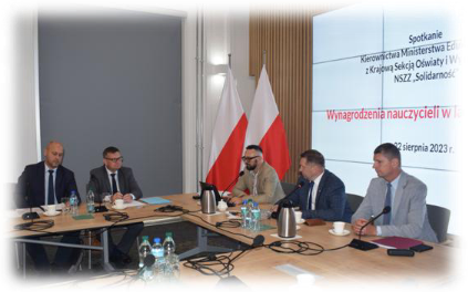 Ważne problemy nauczycieli: obrady Prezydium, spotkanie z Ministrem.